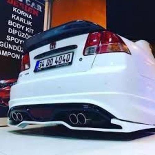 Honda Cıvıc Vtec 2 Spoon Spoiler - Mat Siyah - Kampanyalı Fiyah
