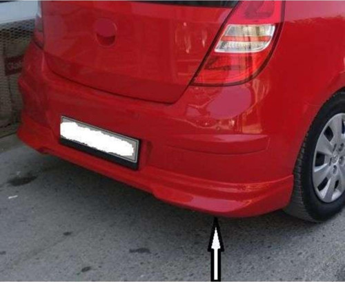 Hyundaı I30 Arka Tampon Eki - Mat Siyah - Kampanyalı Fiyah