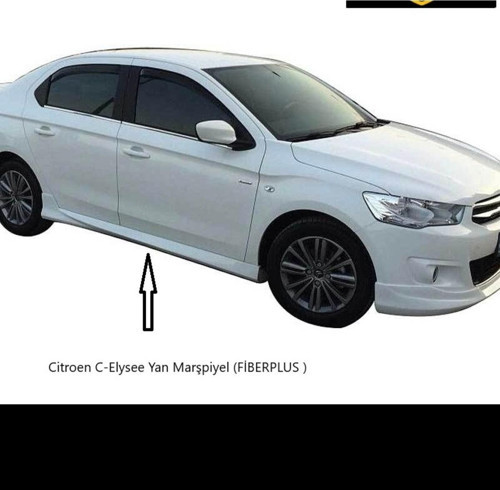 Citroen C-Elysee Uyumlu Yan Marşpiyel Takım Sağ - Saol