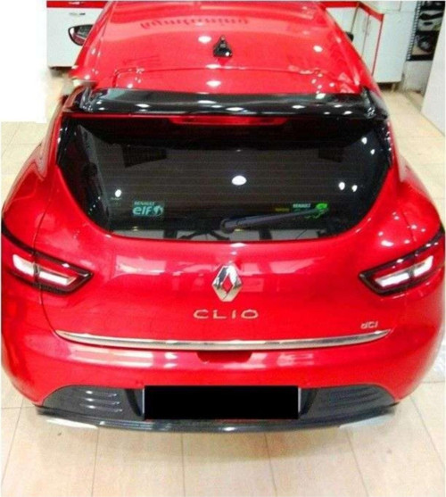 Clio 4 Spoiler - Mat Siyah