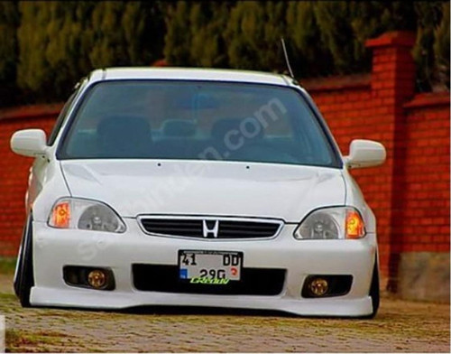 Honda Cıvıc Marşpiyel 2007/2012 - Mat Siyah - Kampanyalı Fiyah