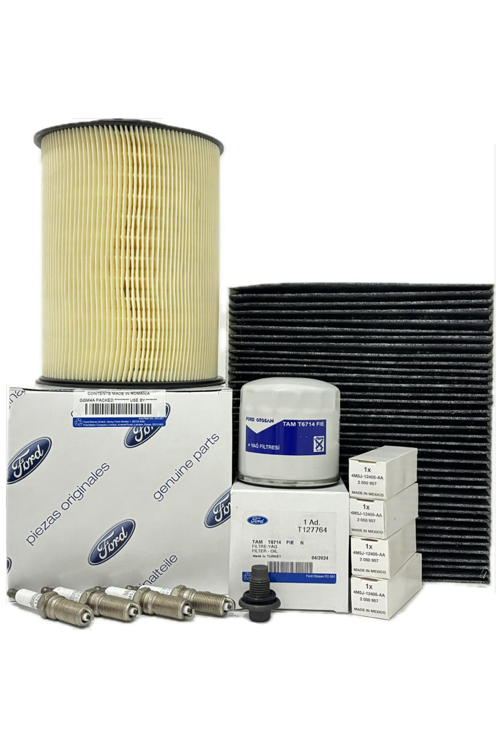 Ford Focus 2 1.6 Benzinli Filtre Bakım Seti 2008-2011 Hava+Yağ+Karbonlu Polen Filtresi+Buji Seti