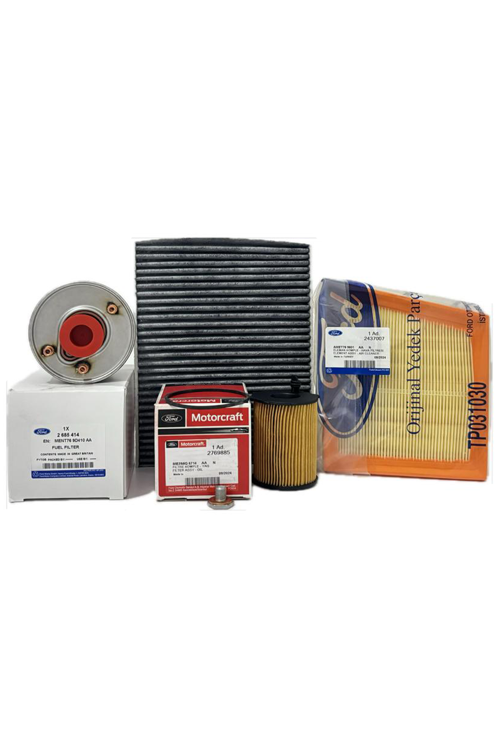 Ford Fiesta 1.4 - 1.5 TDCi Dizel Filtre Bakım Seti 2012-2017 Hava+Yağ+K.Polen+Yakıt Filtresi