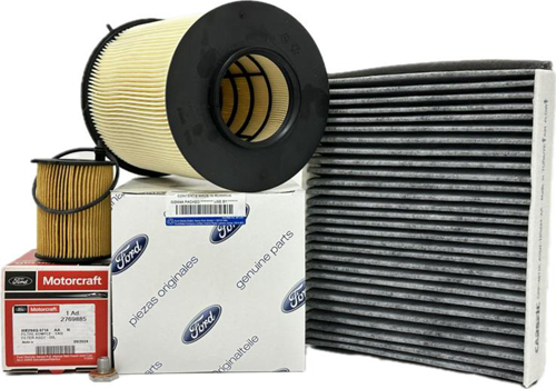 Ford Focus 3 1.6 TDCi Dizel Filtre Bakım Seti 2011-2018 Hava+Yağ+Karbonlu Polen Filtresi