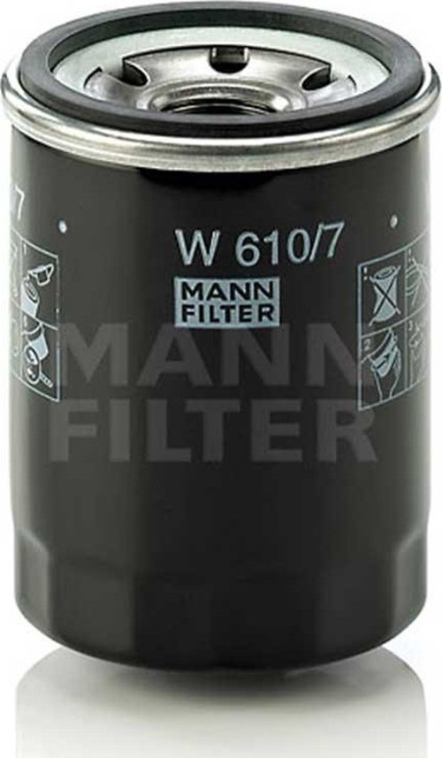 Hyundai İ10 1.0 Benzinli Yağ Filtresi 2013-2019 Mann Filter
