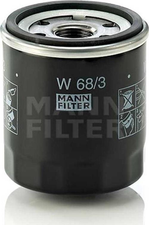 Toyota Corolla 1.6 Yağ Filtresi 2019-2020 Mann Filter