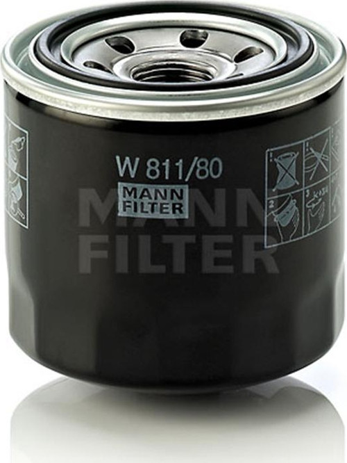 Kia Cerato 1.6 Benzinli Yağ Filtresi 2010-2013 Mann Filter W811/80