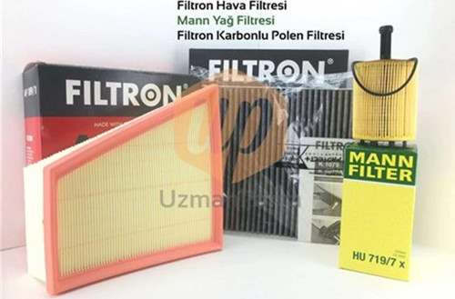 Skoda Fabia 1.4 TDi Dizel Filtre Seti 2002-2008 Filtron ve Mann