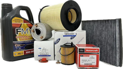 Ford Focus 3 1.6 TDCi Dizel Filtre Bakım Seti 2011-2018 Hava+Yağ+K.Polen+Yakıt Filtresi+Motor Yağı