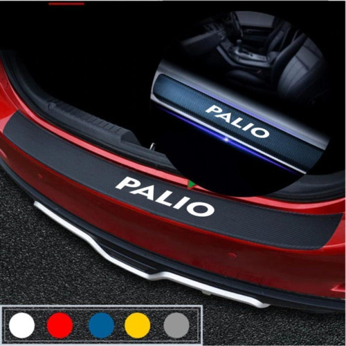 Fiat Palio İçin Özel Uyumlu Aksesuar Oto Bagaj Ve Kapı Eşiği Özel Sticker Seti Karbon