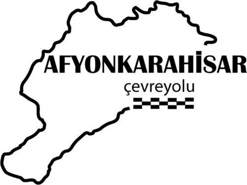 Afyonkarahisar Çevreyolu Özel Sticker 12*9 Cm