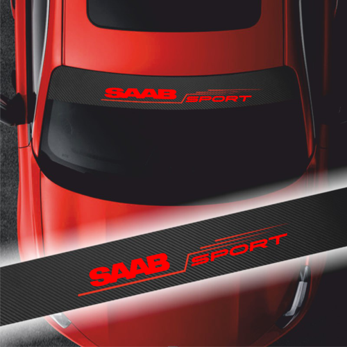 Saab 9-3 İçin Özel Uyumlu Aksesuar Oto Ön Cam Özel Sticker