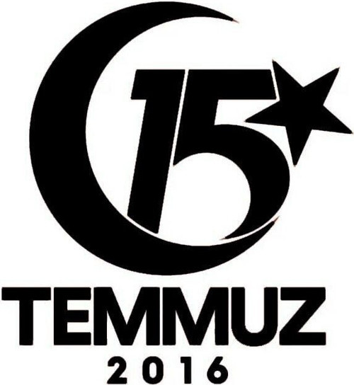 On Beş Temmuz Oto Cam Özel Sticker 18*20 Cm