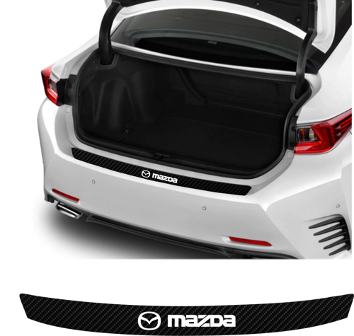 Mazda Cx-9 İçin Özel Uyumlu Aksesuar Oto Arka Tampon Bagaj Koruyucu Özel Sticker 92*7 Cm