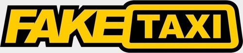Fake Taxi Oto Cam Özel Sticker 14*3 Cm