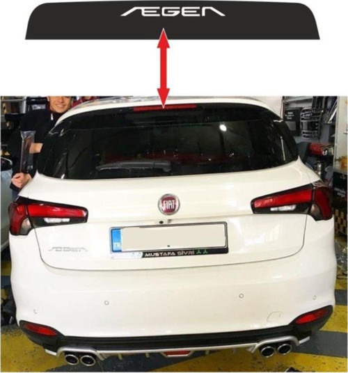 Egea Hb Arka Stop Özel Sticker
