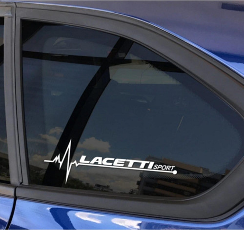Chevrolet Lacetti İçin Özel Uyumlu Aksesuar Yan Kapı Cam Özel Sticker Oto 20*7Cm
