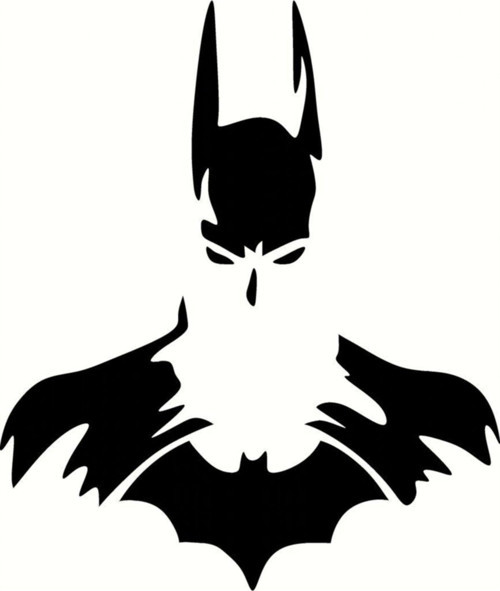 Batman Tasarımlı Oto Özel Sticker Siyah 20*15 Cm