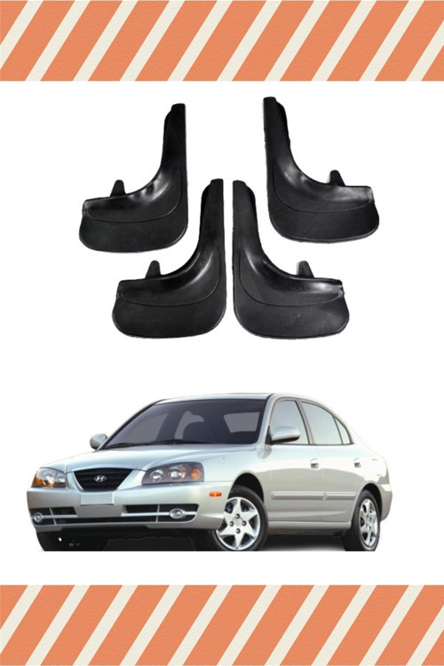 Hyundai Elentra 2002-2007 4'Lü Tozluk Çamurluk Paçalık