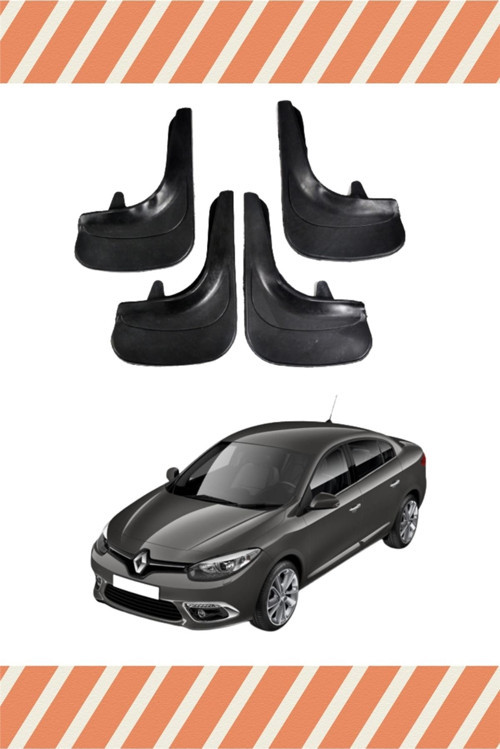 Renault Fluence Tüm Kasalar 4'Lü Tozluk Çamurluk Paçalık