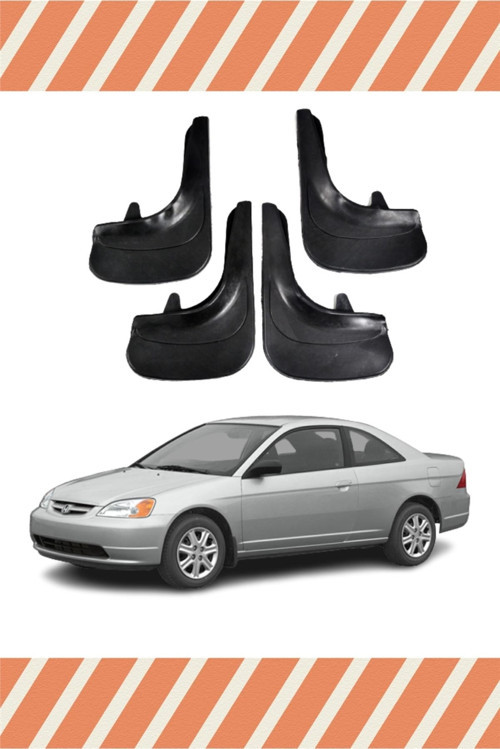 Honda Civic 2001-2007 4'Lü Tozluk Çamurluk Paçalık