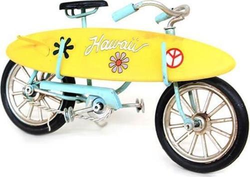 Dekoratif Metal Bisiklet Sörf Vintage Biblo Ev Ofis Hediyelik