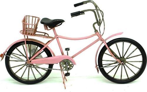Dekoratif Metal Bisiklet Vintage Biblo Hediyelik