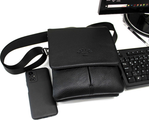 Erkek Lüks Çapraz Askılı Omuz Çantası Kapaklı Postacı Çanta