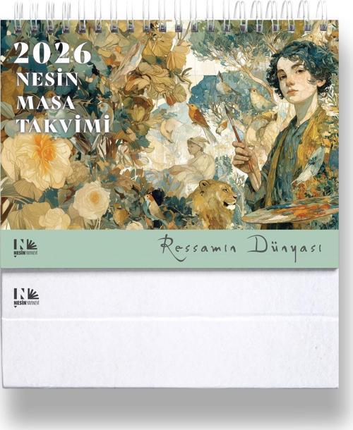 2026 Nesin Masa Takvimi - Ressamın Dünyası
