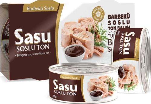 Barbekü Soslu Ton Balığı 6x160g Bütün Dilim