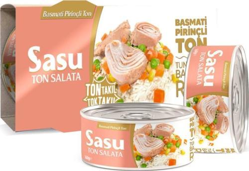 Basmati Pirinçli Ton Salata 6x160 gr Iri Parça