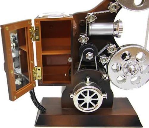 Film Makinesi Müzikli Müzik Kutusu Dekoratif Ev Ofis Hediyelik