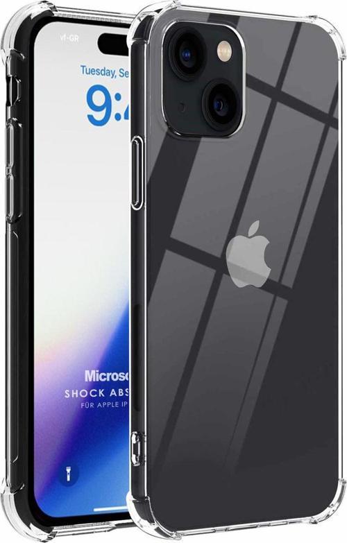 Apple iPhone 15 Plus Kılıf Shock Absorbing Şeffaf