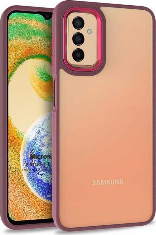 Samsung Galaxy A04S Kılıf Bright Planet Kırmızı