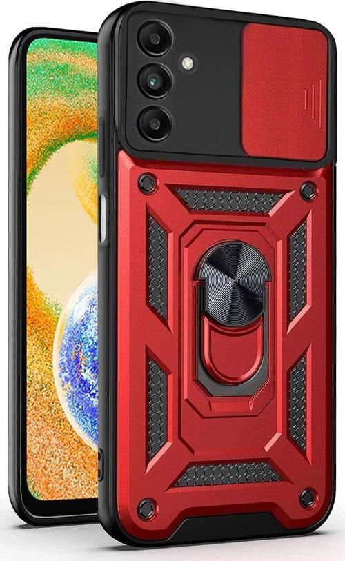 Samsung Galaxy A04S Kılıf Impact Resistant Kırmızı