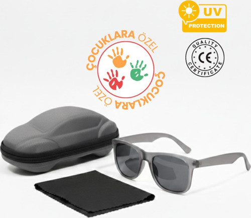Unisex Çocuk Güneş Gözlüğü Füme 4001 Füme