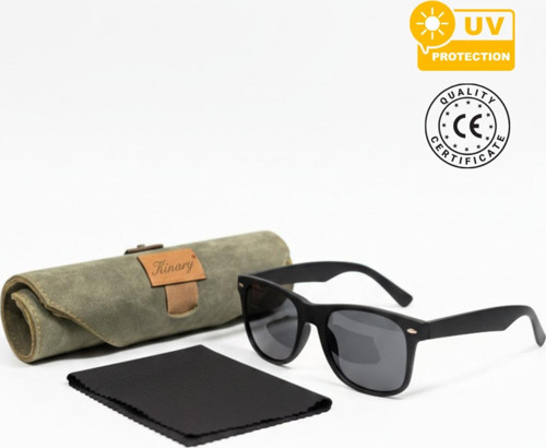 Wayfarer Siyah Güneş Gözlüğü Uv400 Unisex Siyah