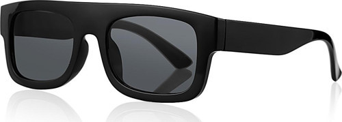 Uv400 Koruyuculu Unisex Güneş Gözlüğü Siyah Model 1072 Siyah