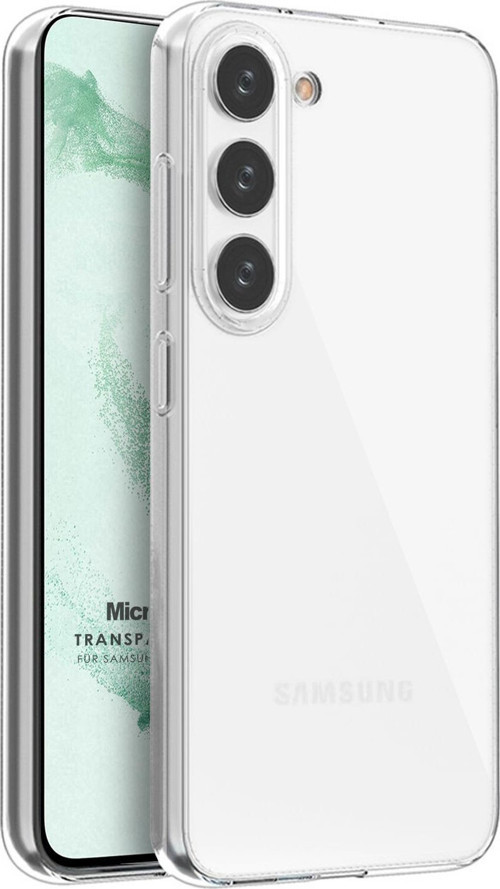Samsung Galaxy S23 Kılıf Transparent Soft Şeffaf
