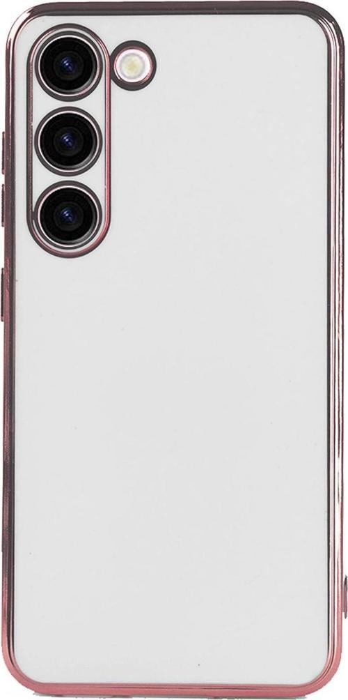 Samsung Galaxy S23 Plus Kılıf Olive Plated Beyaz