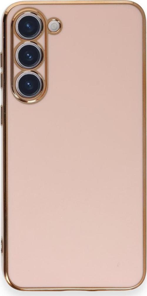 Samsung Galaxy S23 Plus Kılıf Olive Plated Rose Gold