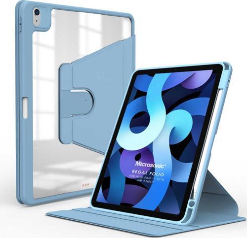 Apple iPad Air 5.Nesil 2022 Kılıf (A2588-A2589-A2591) Regal Folio Mavi