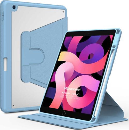 Apple iPad 10.2'' 8. Nesil Kılıf (A2270-A2428-A2429-A2430) Regal Folio Mavi