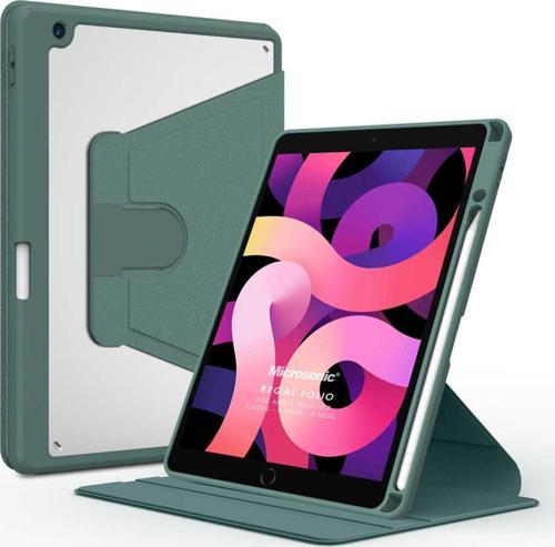 Apple iPad 10.2'' 8. Nesil Kılıf (A2270-A2428-A2429-A2430) Regal Folio Koyu Yeşil