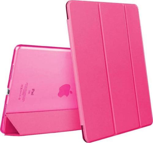 Apple iPad 10.2'' 9. Nesil (A2602-A2604-A2603-A2605) Smart Case ve arka Kılıf Pembe