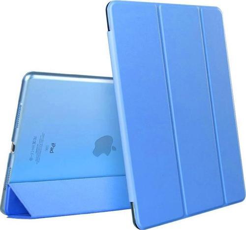 Apple iPad 10.2'' 9. Nesil (A2602-A2604-A2603-A2605) Smart Case ve arka Kılıf Mavi