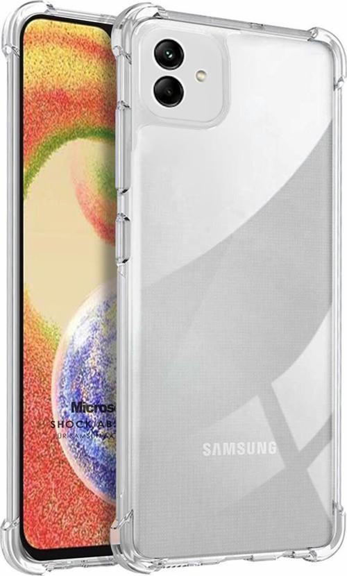 Samsung Galaxy A04 Kılıf Shock Absorbing Şeffaf