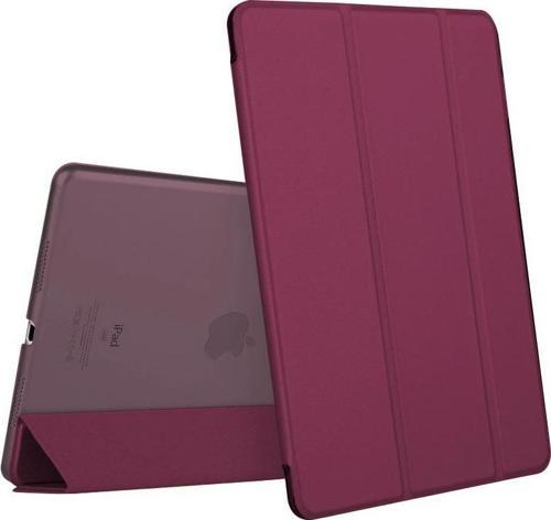 Apple iPad 10.2'' 7. Nesil (A2197-A2200-A2198) Smart Case ve arka Kılıf Mor