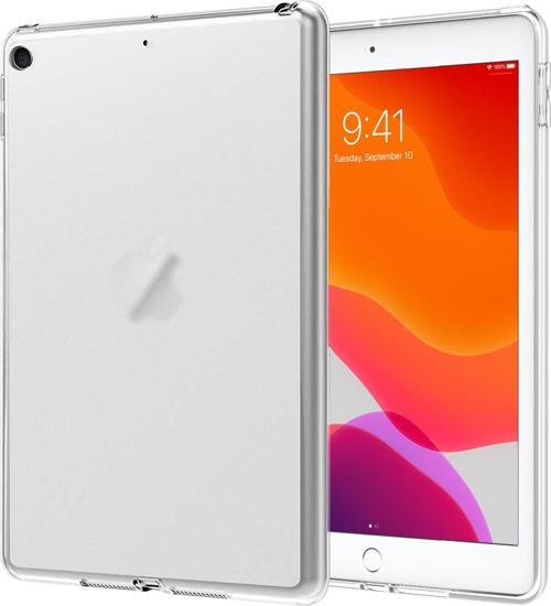 Apple iPad 10.2'' 7. Nesil (A2197-A2200-A2198) Kılıf Transparent Soft Beyaz