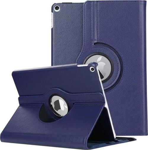 Apple iPad Air 3 10.5'' 2019 (A2152-A2123-A2153-A2154) Kılıf 360 Rotating Stand Deri Lacivert